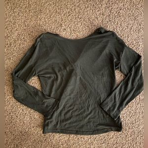 SHEIN Green Long Sleeve Shirt